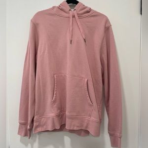Pink Hooded Fleece Sweatshirt